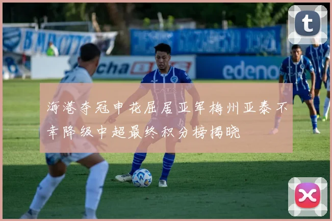 海港夺冠申花屈居亚军梅州亚泰不幸降级中超最终积分榜揭晓